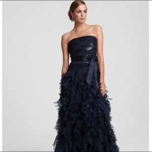 Tadashi Shoji Navy Evening Gown